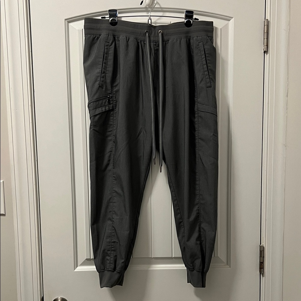 Women’s Healing Hands Gray Scrub Joggers